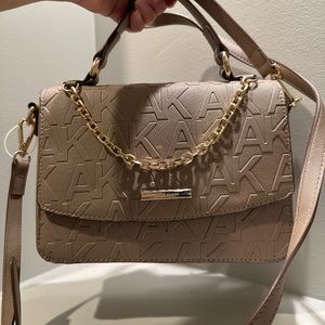 Anne Klein Crossbody purse , Embossed Top Handle With Chain. NEW with tags .